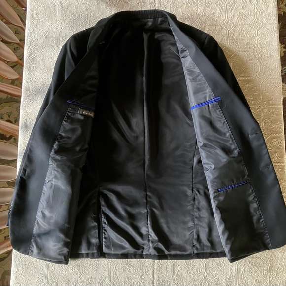 Kenneth Cole Reaction Men's Suit Separates Jacket, Black, Excellent Condition - Picture 6 of 10